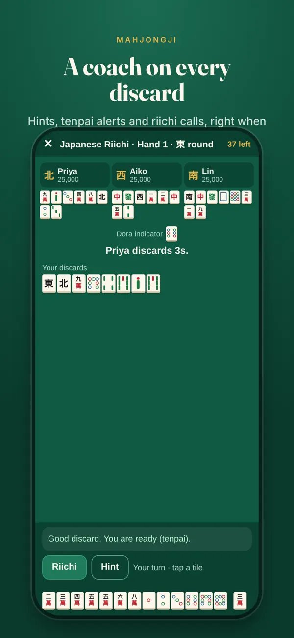 Mahjongji App Store screenshot 1